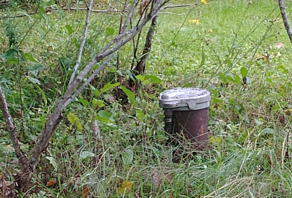 Un tuyau de puits privé à Notre-Dame-du-Portage